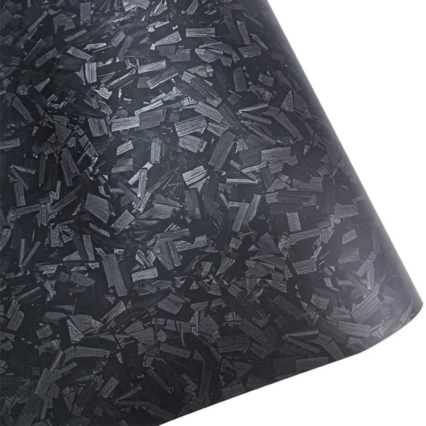 Selbstklebende matte Farbfolie 40x152 cm Tuning PVC Folie für das Verdeck im matten Design Blasenfrei schwarz