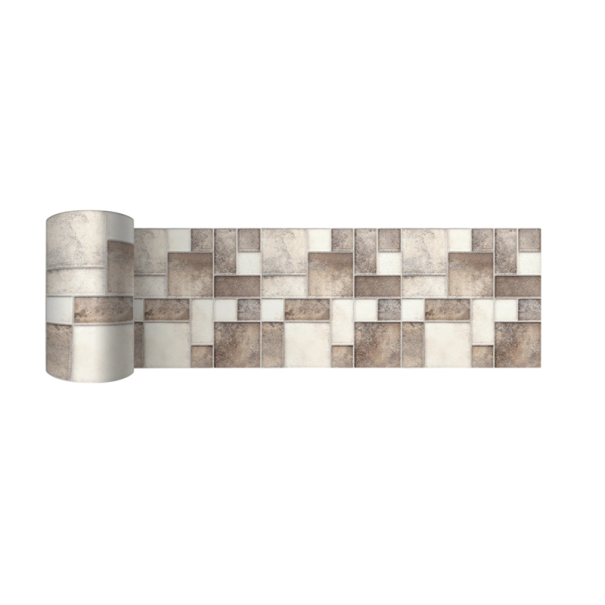 Selbstklebende Wandleiste wasserfest 10x200cm zum Schutz der Wände einfache Anwendung modernes Design ideal für feuchte 1