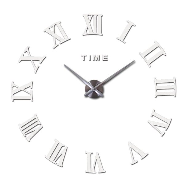 Selbstklebende Wanduhr G1691 weiß 68,5 cm