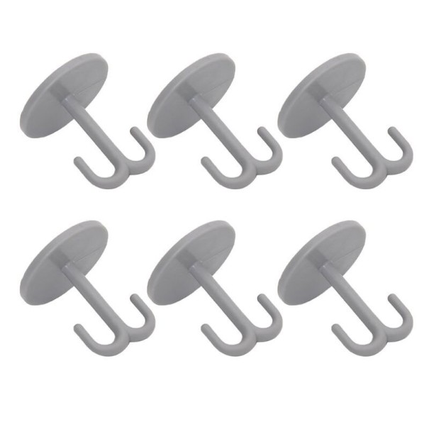 Self-Adhesive Hooks 6 pcs 1