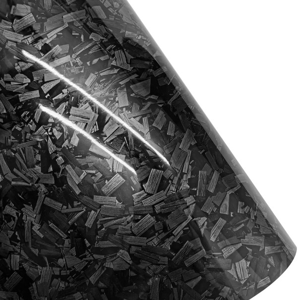 Self-Adhesive Matte Coloured Film 50x152 cm Tuning PVC Film for Bonnet in Matte Finish Bubble-Free black