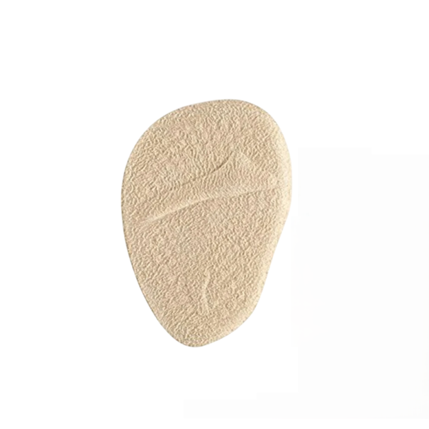 Semelles en gel de couleur neutre 2 paires Contre la douleur des pieds Confort de port avec des talons hauts Semelles en gel invisibles beige