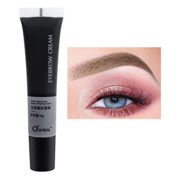 Semi-permanent ögonbrynsgel Eyebrow peel-off cream Vattentät långvarig ögonbrynsgelfärg 1
