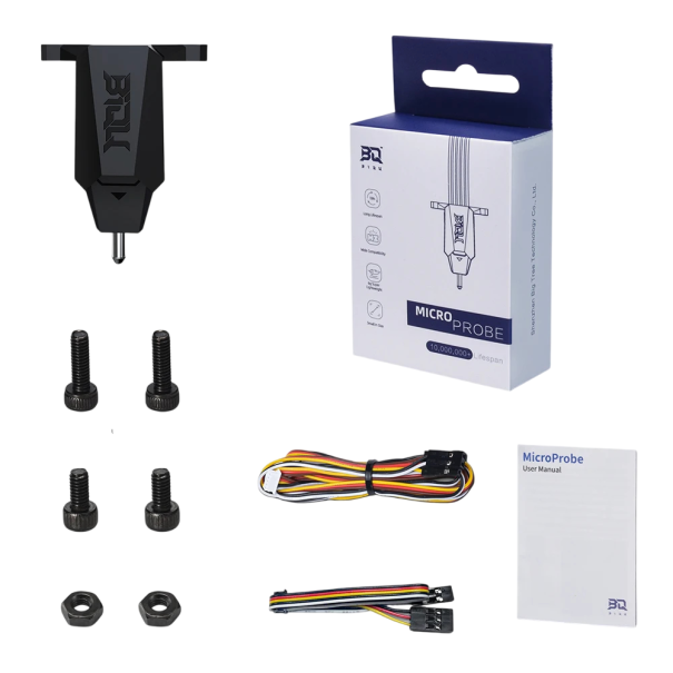 Senseur MicroProbe V2 d'alignement automatique de plateau 6 g capteur tactile précis pour imprimantes FDM avec pointe de mesure en métal 1