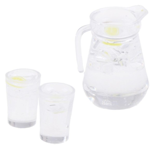 Série de boisson pour poupée 3 pcs 1
