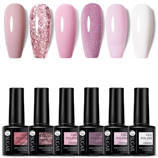 Série de vernis à ongles 6 pcs 1