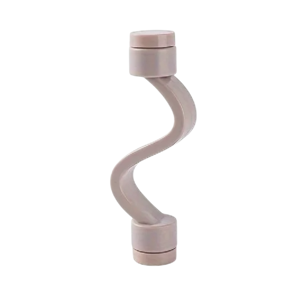 Serrure en silicone pour porte de machine à laver 10 x 2 cm Autocollant magnétique Serrure de sécurité Sécurité enfant Empêche la fermeture accidentelle marron