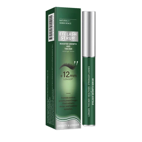 Serum for Rapid Growth and Lengthening of Eyelashes Nutrition and Hydration Thicker and Longer Eyelashes Natural Curl Strengthening Hair Follicles 1