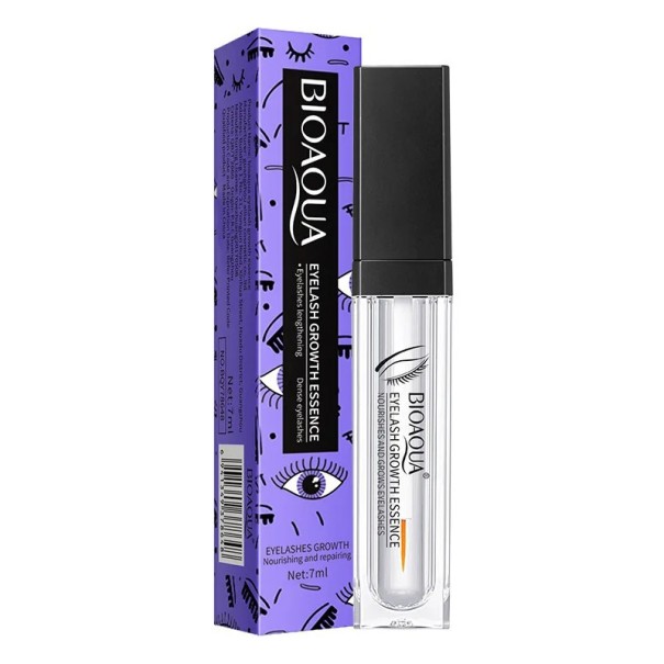 Serum til hurtig øjenvippevækst og forlængelse 7 ml Næring og fugtighed Tykkere og længere øjenvipper Naturlig krøl Styrkelse af hårsækkene 1