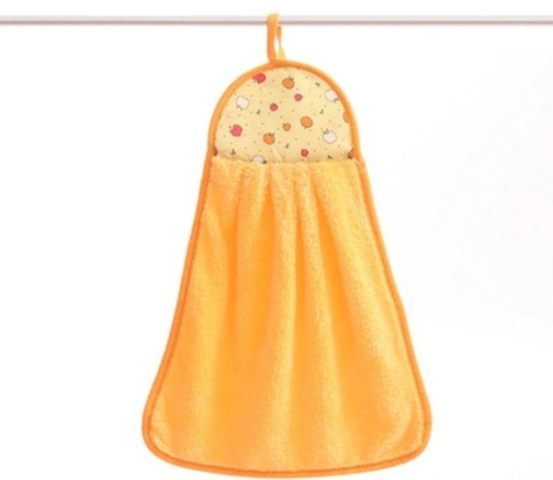 Serviette de main jaune