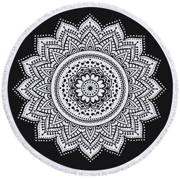 Serviette en microfibre avec motif mandala 9