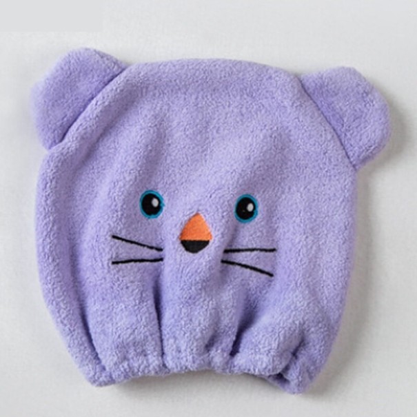 Serviette pour cheveux C53 violet