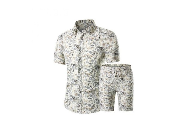 Set bărbați FRESH - Cămași și pantaloni scurți S