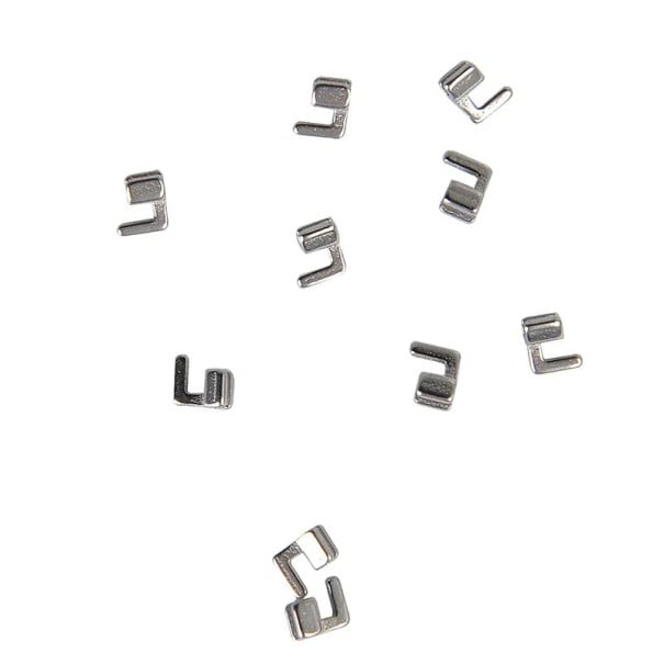 Set de 10 cârlige de crimpare glisante pentru aparate dentare Blocaje ortodontice pentru arcuri Fire Accesorii stomatologice 1