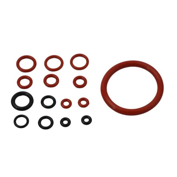 Set de 15 bucăți de inele de etanșare din silicon pentru aparat de cafea Garnituri de schimb pentru mașină de espresso Inele rezistente pentru capsule de cafea 1