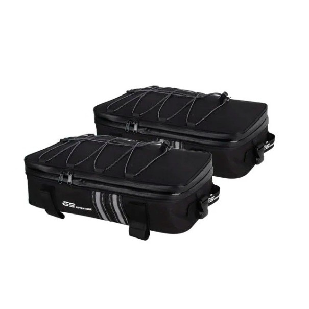 Set de 2 genți impermeabile pentru portbagaj 43×23,5×12 cm, bagaje superioare și laterale pentru portbagajul motocicletei BMW, genți 1