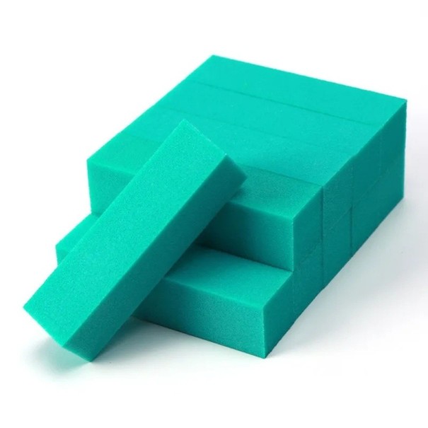 Set de 5 blocuri de lustruire pentru manichiură și pedichiură verde