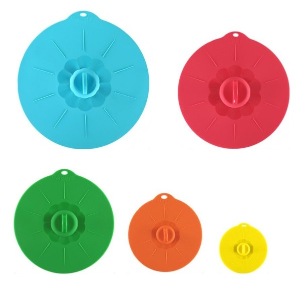 Set de 5 huse din silicon multicolor