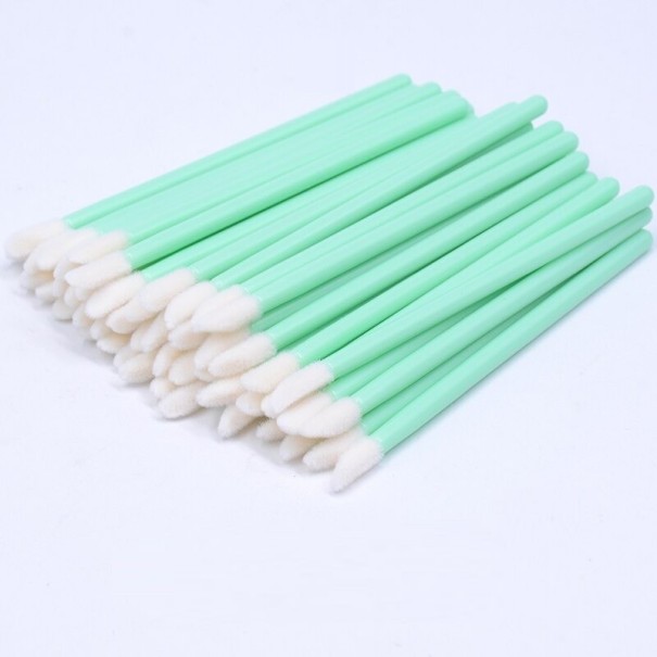 Set de aplicadores para labios y pestañas 50 uds P3310 verde claro