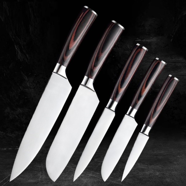 Set de cuțite din oțel inoxidabil 5 buc 1
