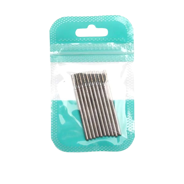 Set de fraises et pinceaux pour manucure 10 pcs 12