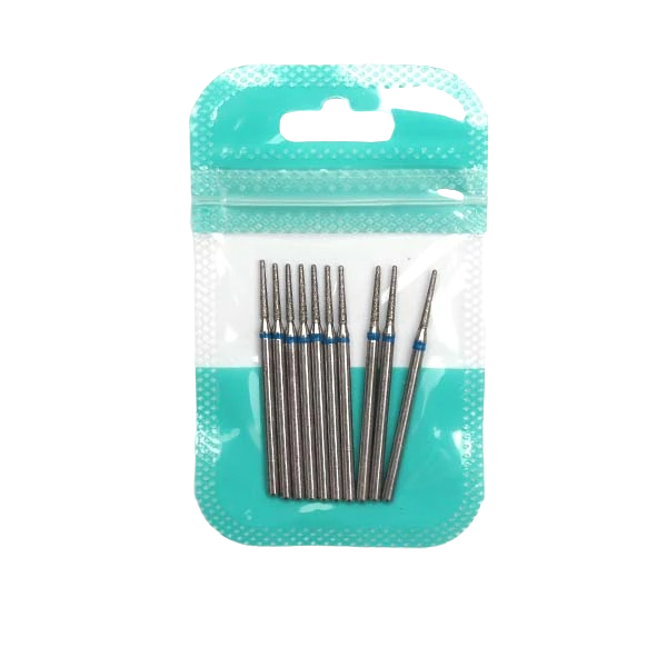 Set de fraises et pinceaux pour manucure 10 pcs 13