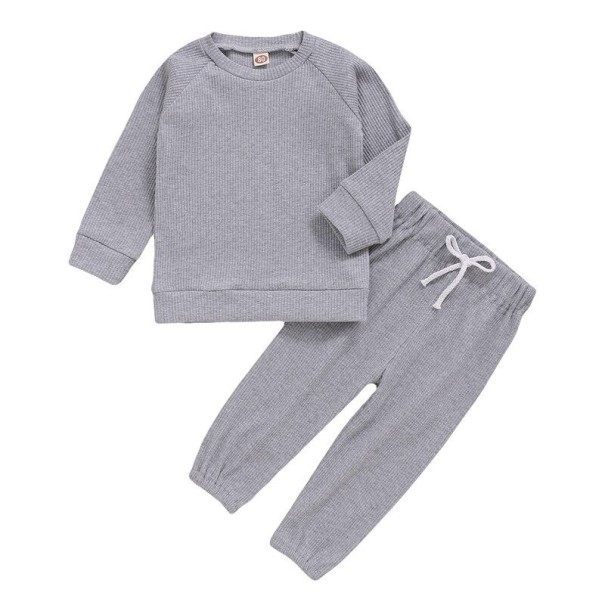 Set de trening pentru copii L1417 gri 2