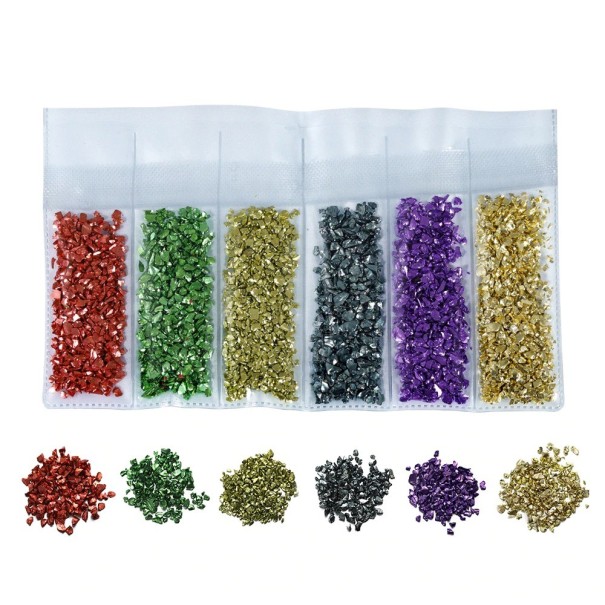 Set decoratieve stenen 2 - 4 mm 20 g 17