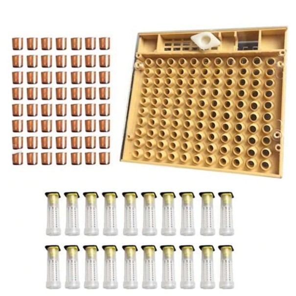 Set del sistema NICOT per l'allevamento di regine delle api 1