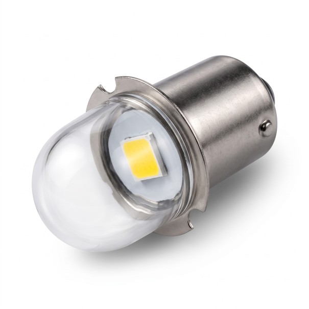 Set di 2 lampadine LED per torce RUIANDSION 4,5 V 150 lm 0,36 W 6000 K Luce bianca Lunghezza 2,3 cm Senza distinzione di polarità 1