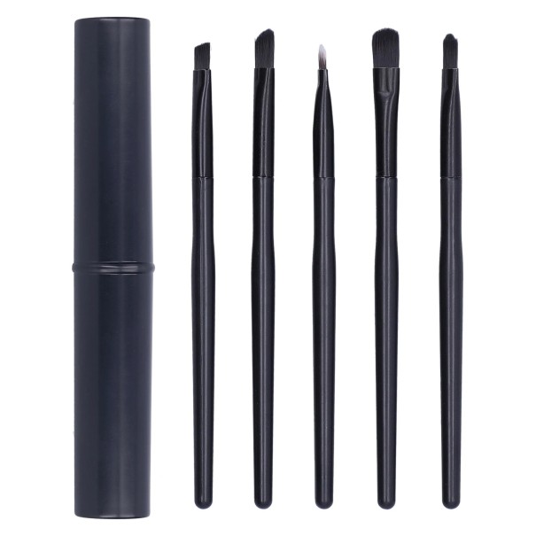 Set di 5 spazzole per la pulizia degli orologi con punte diverse in tubo di stoccaggio per una pulizia delicata dei componenti e dei meccanismi 1