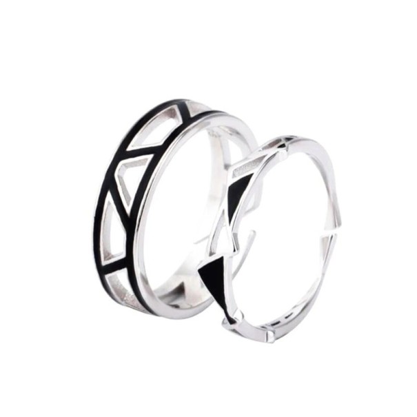 Set di anelli da donna 2 pz D2341 1