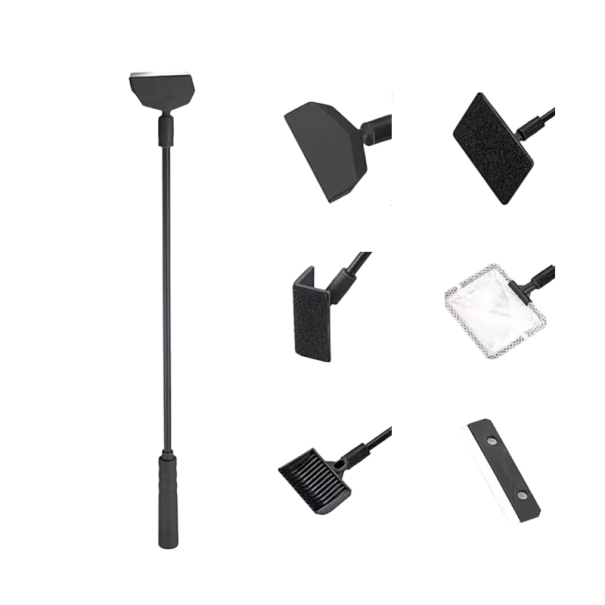 Set di strumenti per la pulizia dell'acquario 5 in 1 50 cm Raschietto Rete Spugna Spazzola Manutenzione acquario Accessori per acquario pulito e sano 1