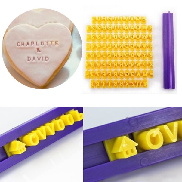 Set di tagliabiscotti lettere 1