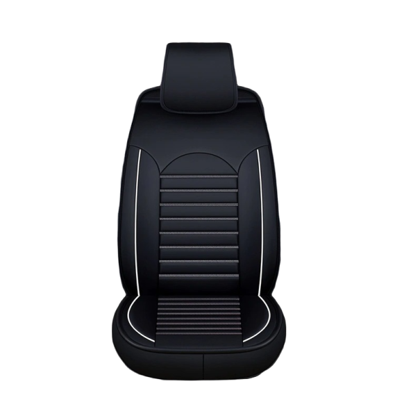 Set huse auto pentru 5 locuri alb
