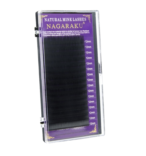 Set künstlicher Wimpern C 0,10 mm 17 mm