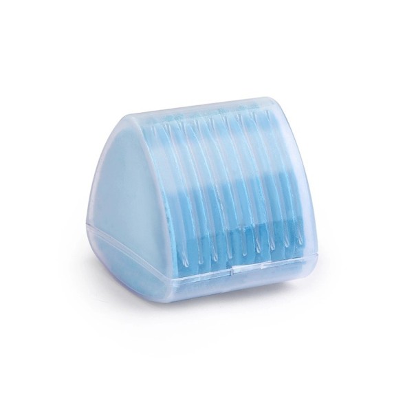 Set med 10 raderbara kritpennor från Tailor's, 48 mm, för tyg, lapptäcke, sömnad, broderi, skrapmärkning, kläder och textilproduktion blå