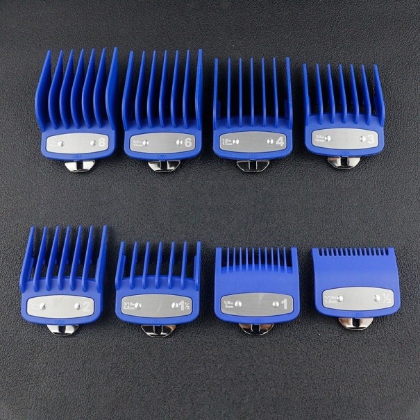 Set med ersättningsfästen för trimmer 8 st. blå