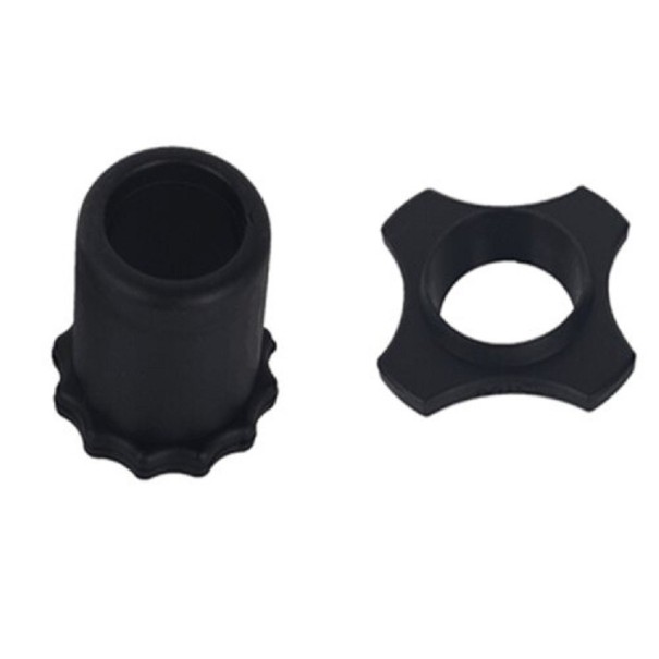 Set med halkfria mikrofonfodral svart