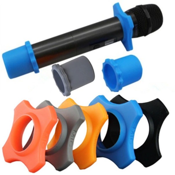Set med halkfria mikrofonfodral