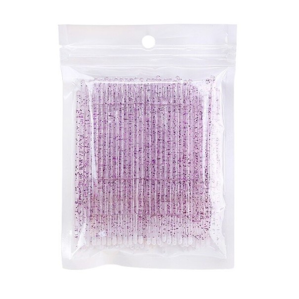 Set micro perii pentru gene P3312 roz 100 buc