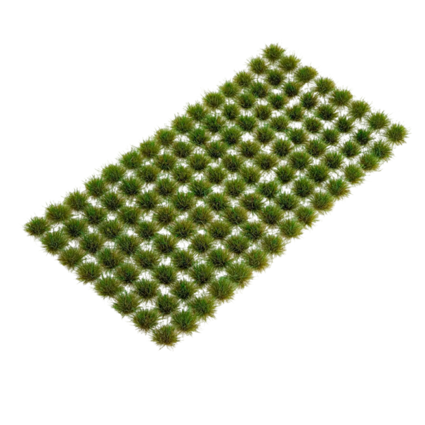 Set mit 120 Stück Grasbüscheln 6 x 8 mm Miniatur-Grasbüschel Dekoration für Dioramen und Modelllandschaften 1