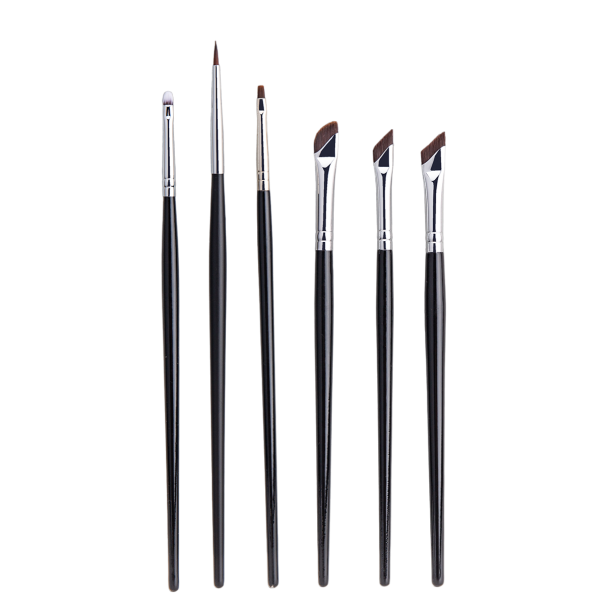 Set mit 6 flachen Make-up-Pinseln 1