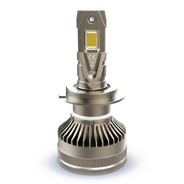 Set of 2 LED Car Bulbs 9006 HB4 100,000 lm 9 to 16 V Mobile App Control Aluminium Cooler with Fan For Headlights 1