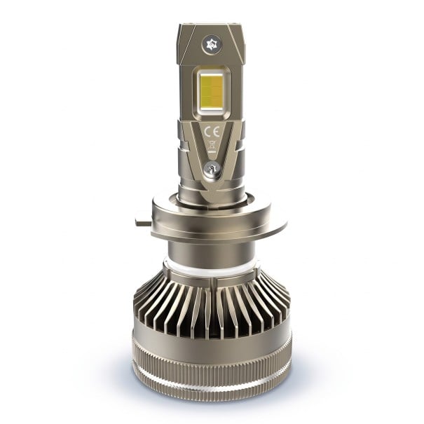 Set of 2 LED Car Bulbs H1 100,000 lm 9 to 16 V Mobile App Control Aluminium Cooler with Fan For Car Headlights 1