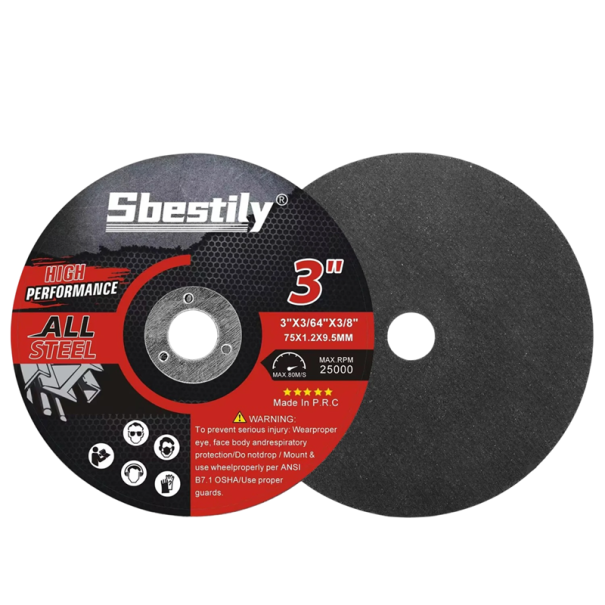 Set of 5 Cutting Discs 75 mm Resin Discs for Circular Saws Angle Grinders Cutting Wood PVC Metal Steel Stainless Steel Rods 1
