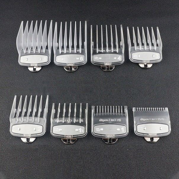 Set of Attachments for Trimmer 8 pcs Transparent
