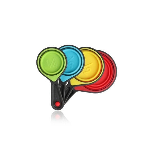 Set of Folding Measuring Cups 4 pcs 1