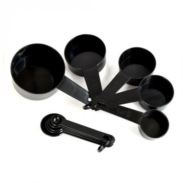 Set of Plastic Measuring Cups - 10 pcs 1