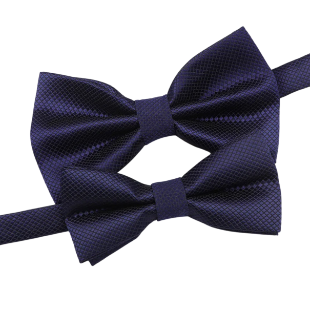 Set papion pentru părinți și copii Papioane elegante pentru bărbați și copii Set pentru evenimente sociale Accesorii potrivite albastru marin